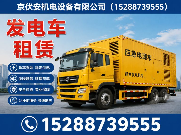 巴中应急发电机出租展示图